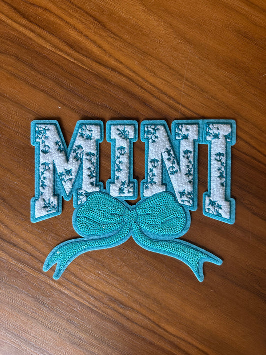 Teal Mini Patch