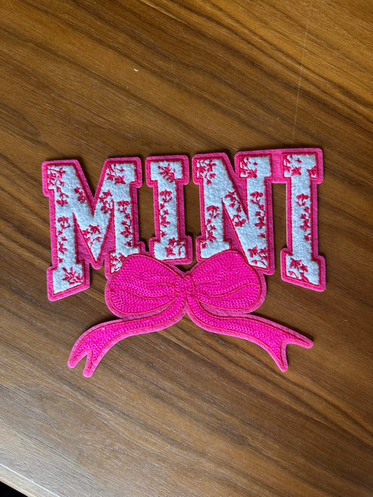 Pink mini patch