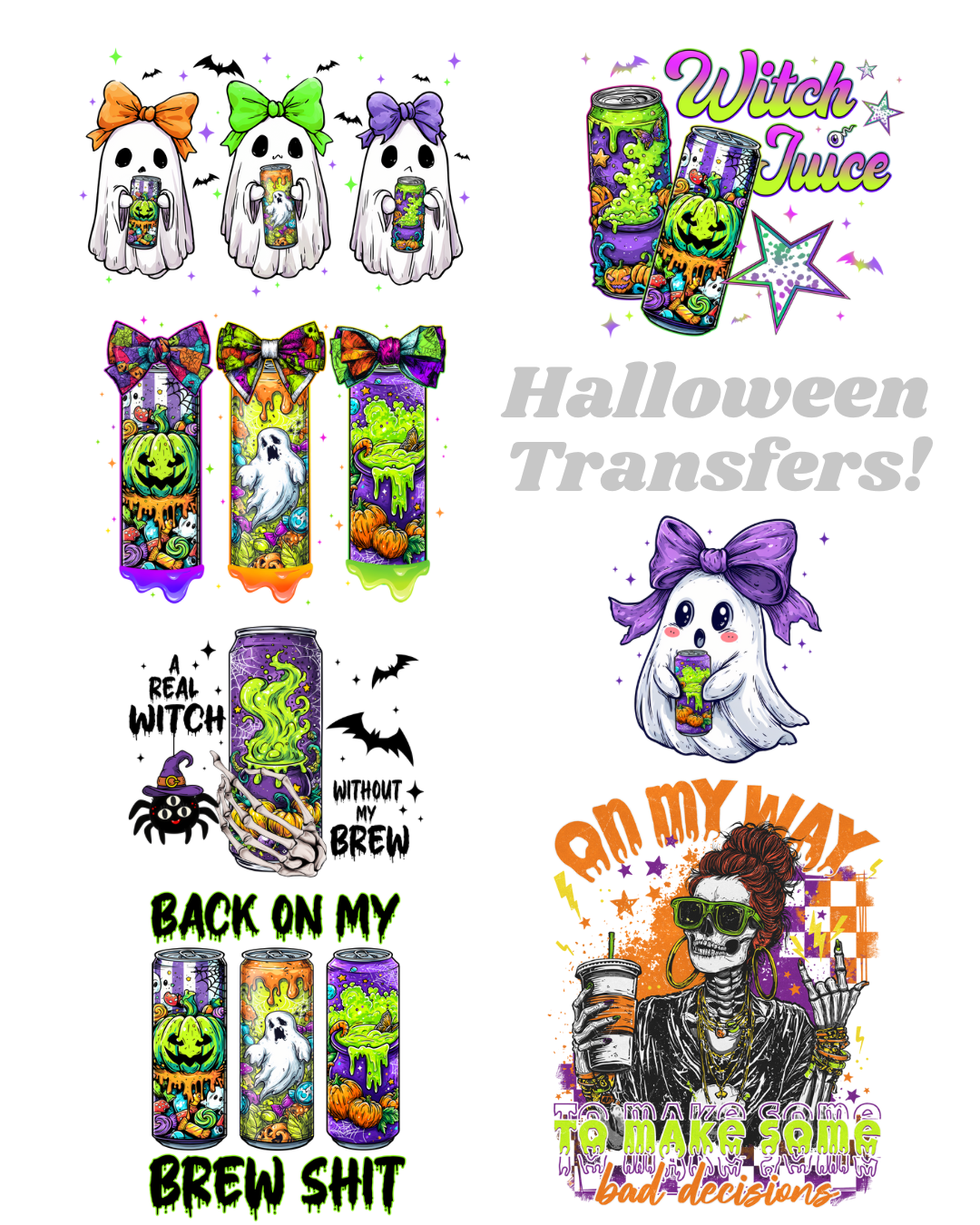 Halloween transfers