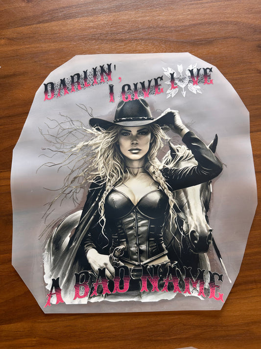 Darlin I Give Love A Bad Name transfer