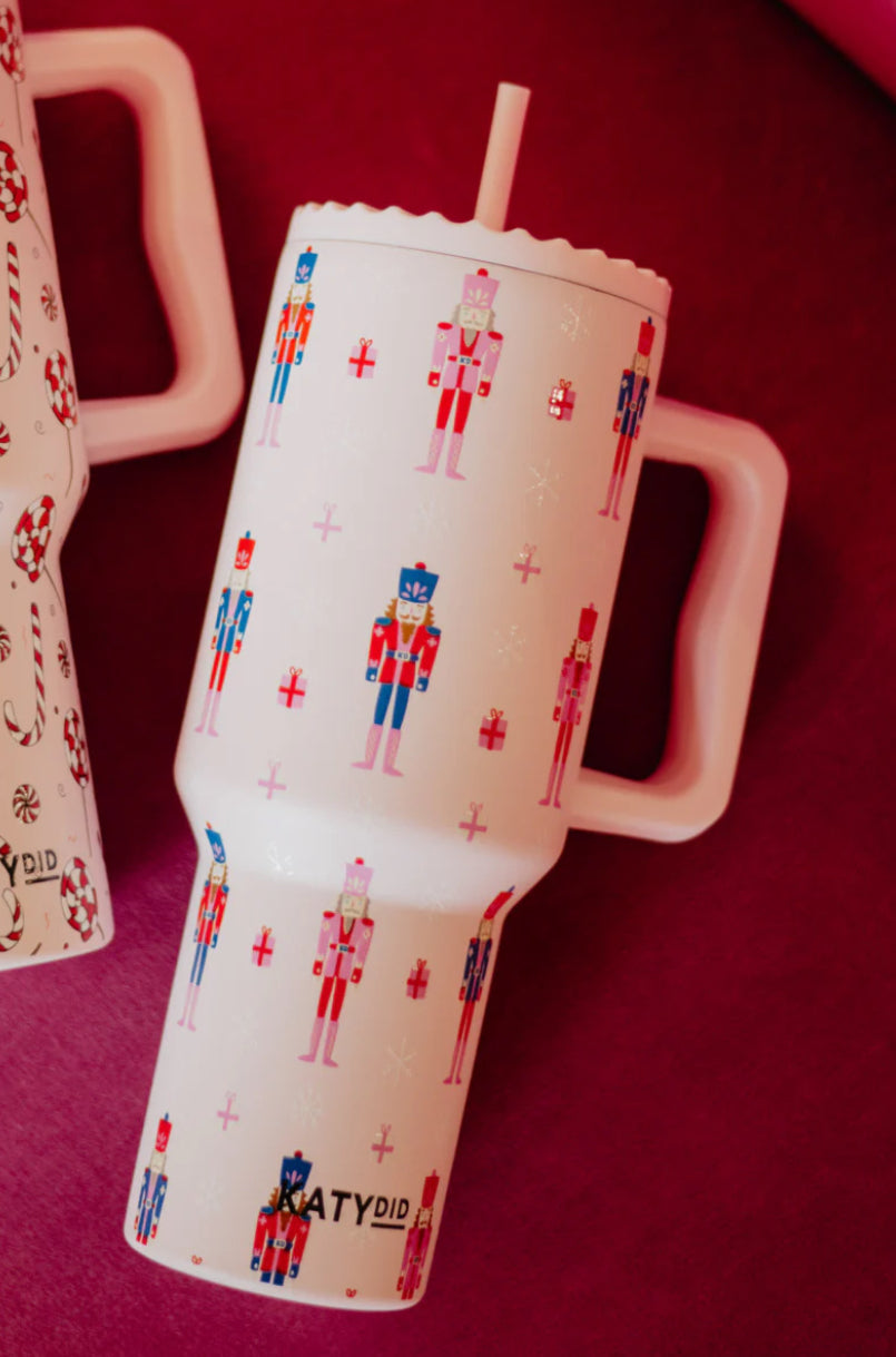 NUTCRACKER CHRISTMAS TUMBLER